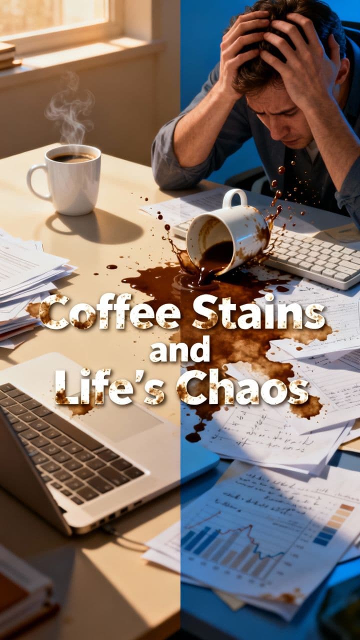 Coffee Stains and Life's Chaos