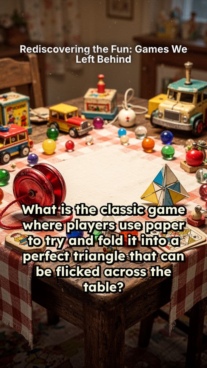Rediscovering the Fun: Games We Left Behind