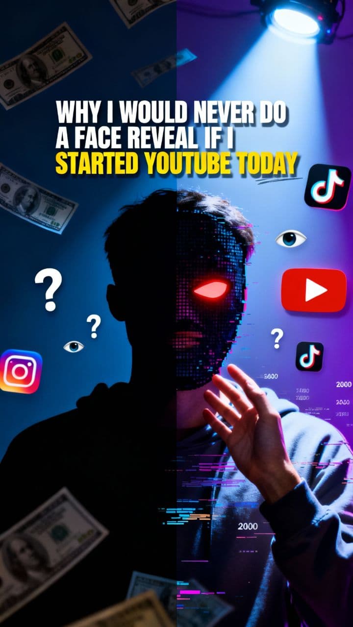 Why I Would Never Do a Face Reveal If I Started YouTube Today