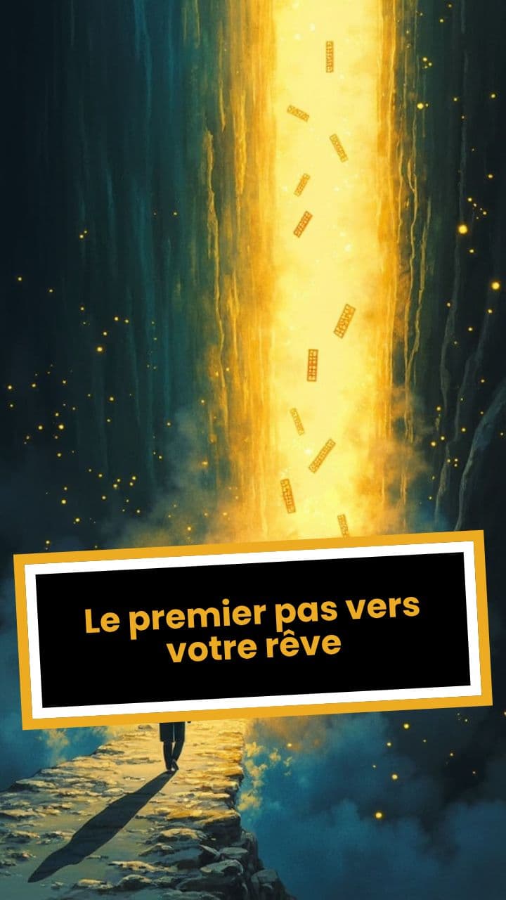 Le premier pas vers votre rêve