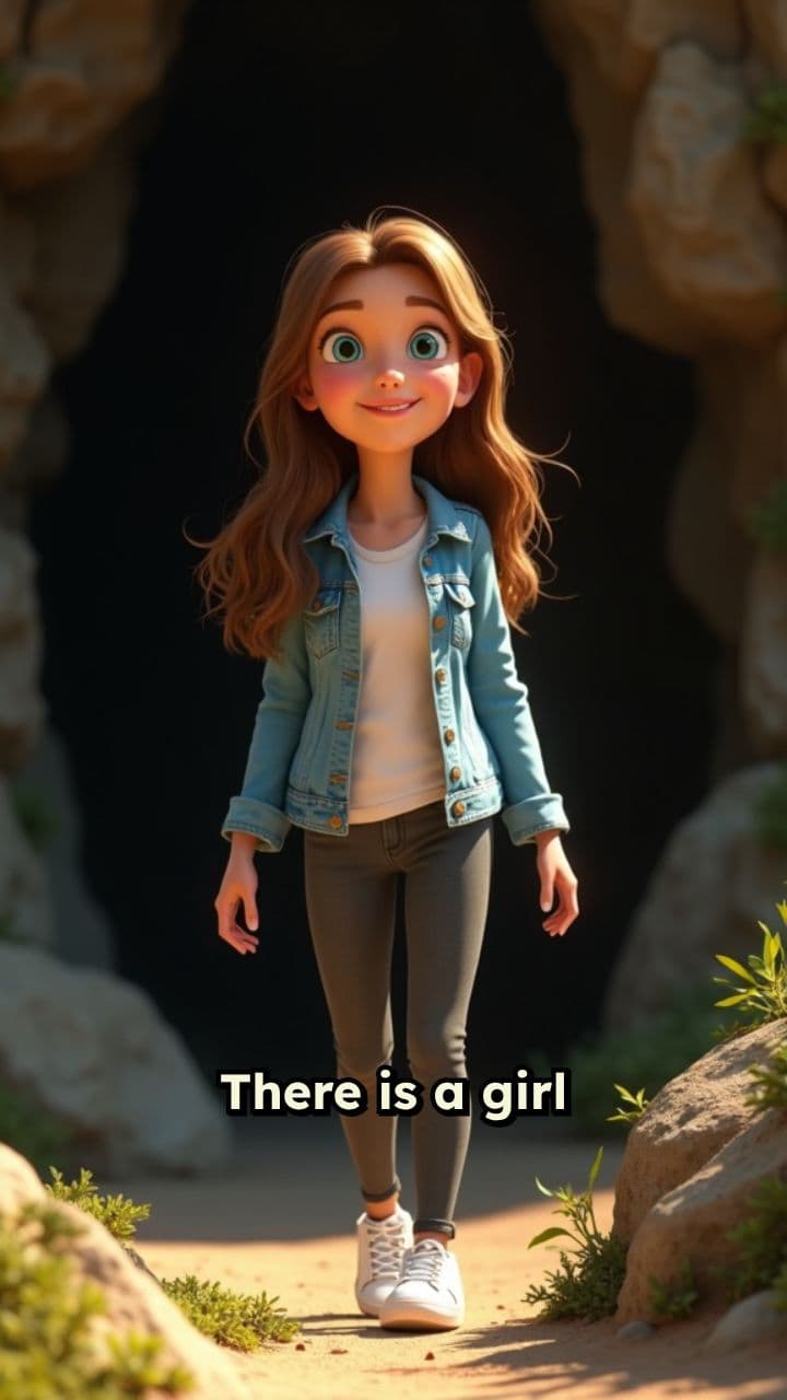 Genie Encounter in the Cave