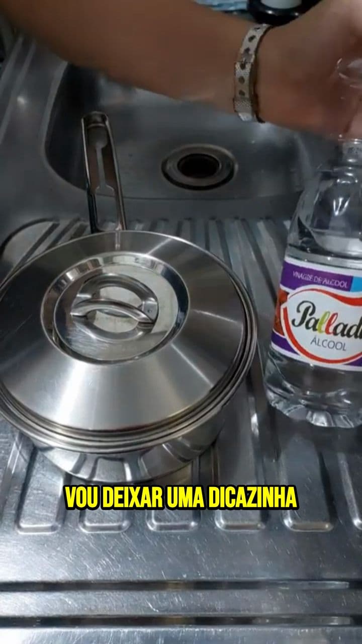Dica Para Limpar Panela de Inox