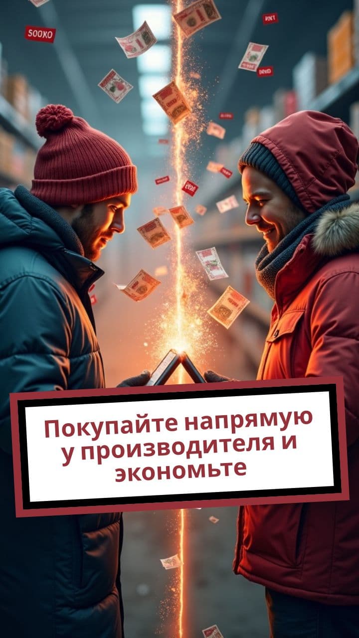 Покупайте напрямую у производителя и экономьте