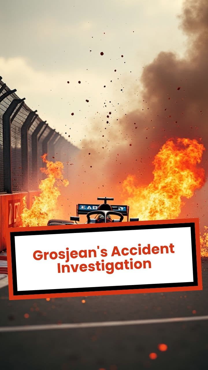 Grosjean's Accident Investigation