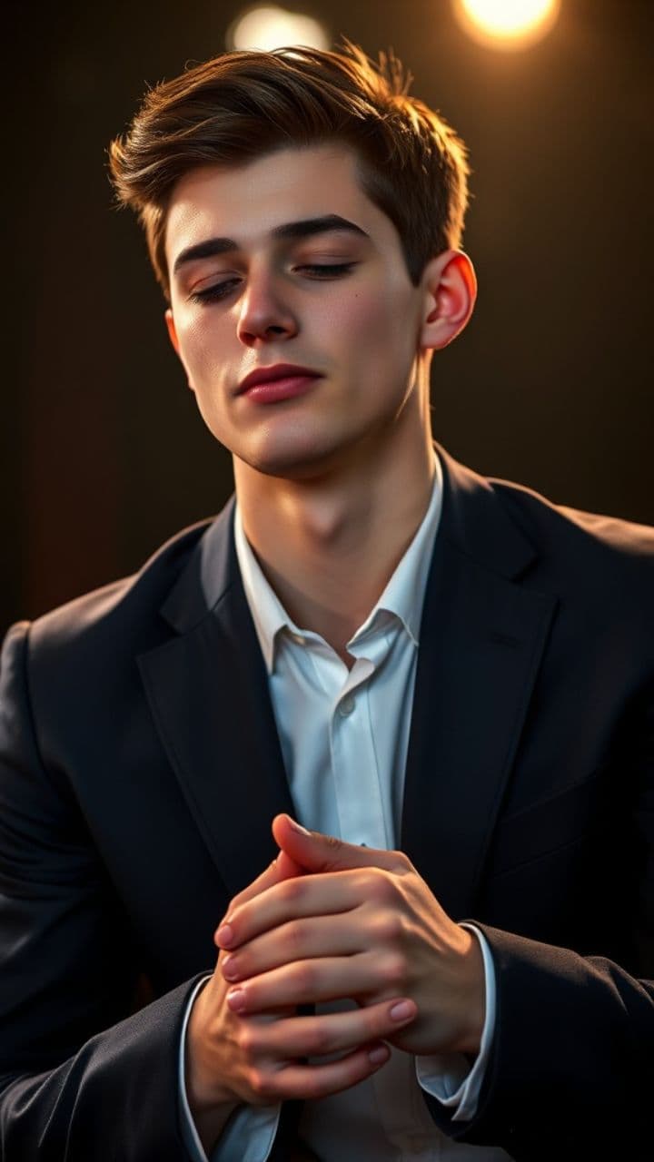 Monte sur scène, Rodolphe