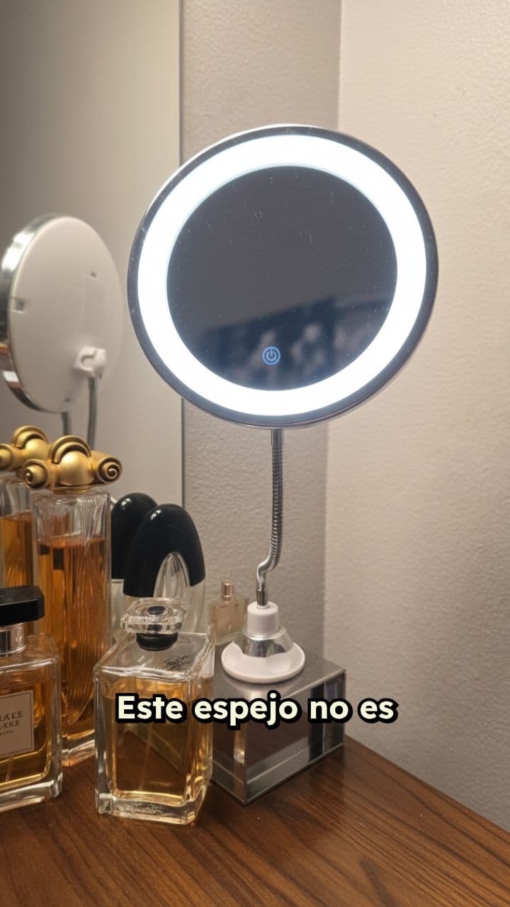 Espejo elegante y práctico