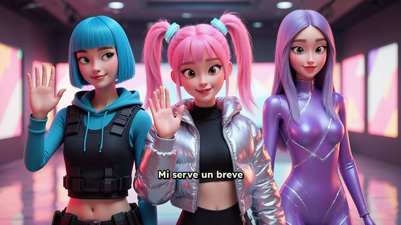 Invito delle Huntrix per Matilde