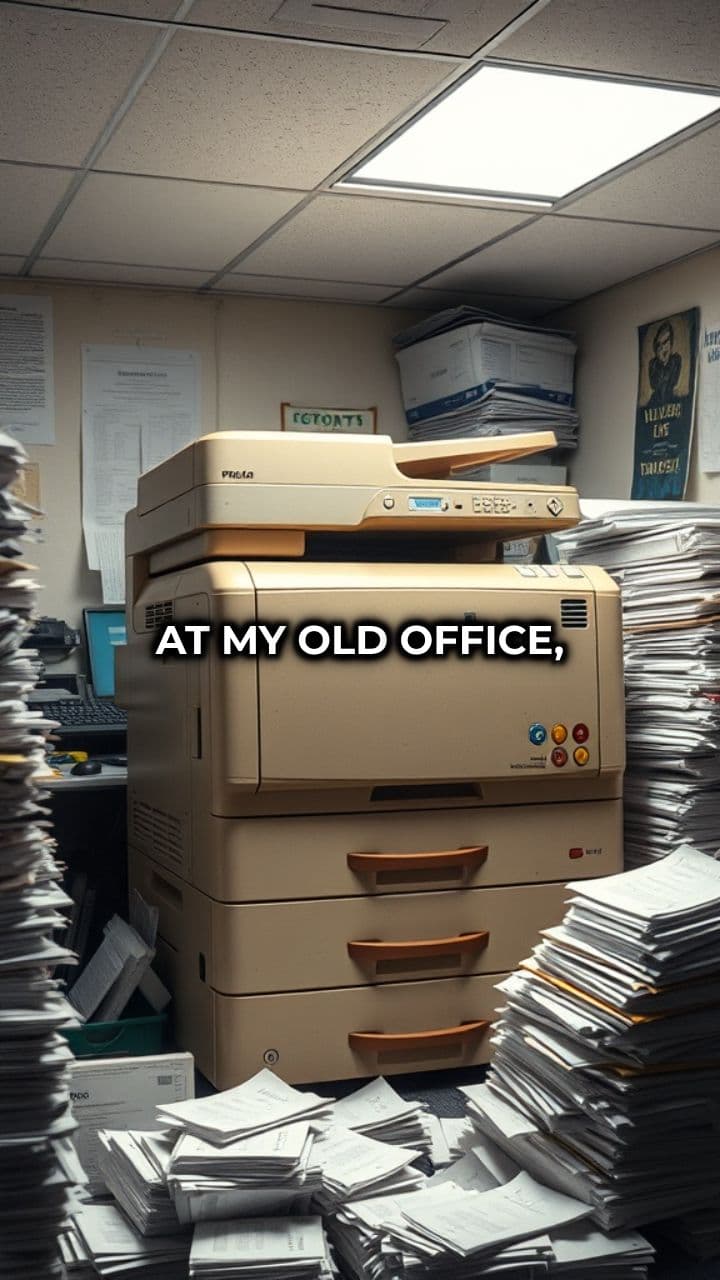 The Printer's Last Performance