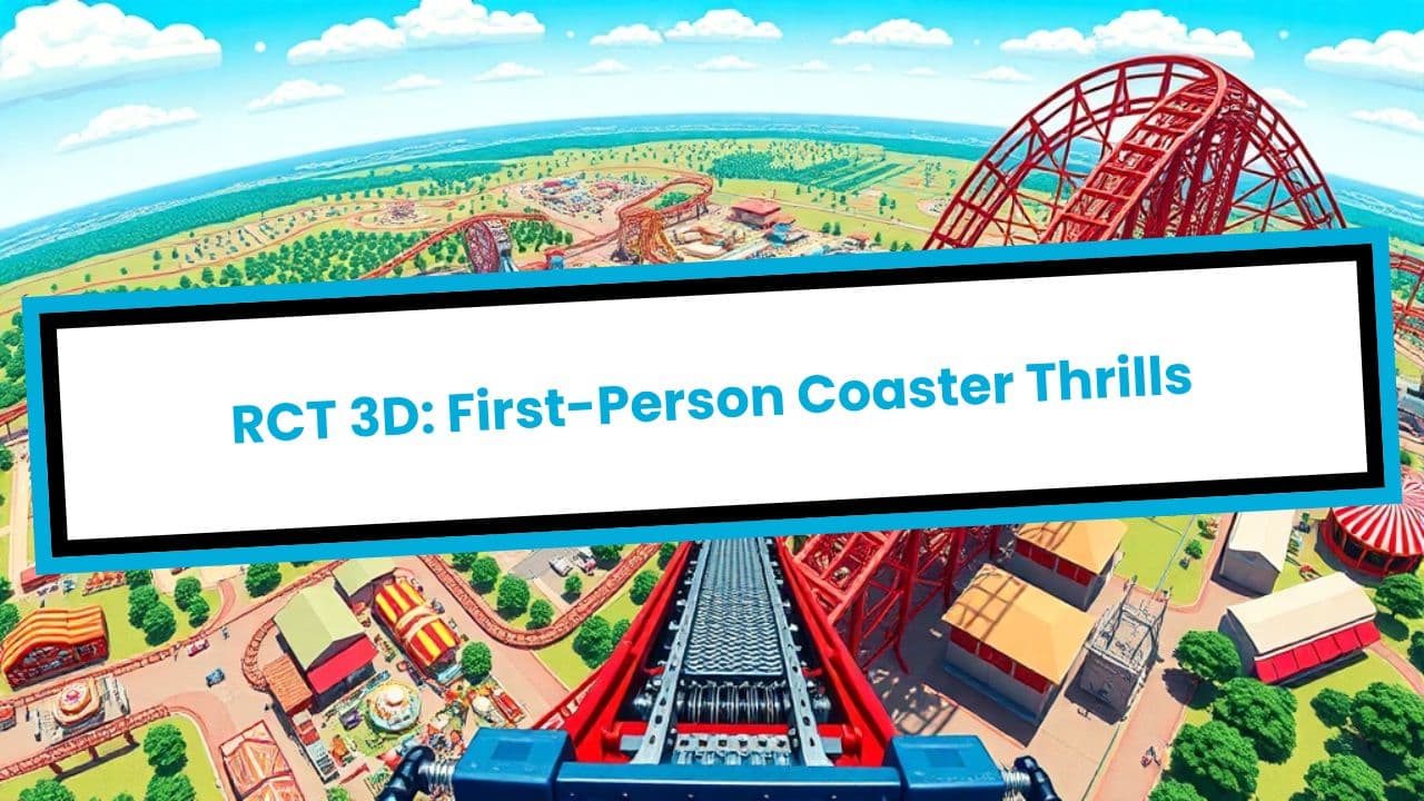 RCT 3D: First-Person Coaster Thrills