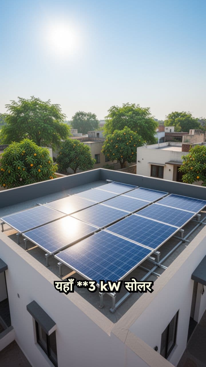 3 kW सोलर सिस्टम गाइड