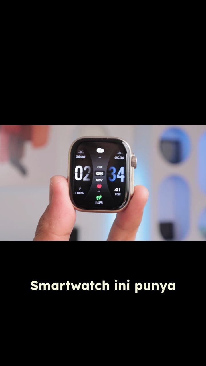 Desain Mewah Mirip Apple Watch Ultra?