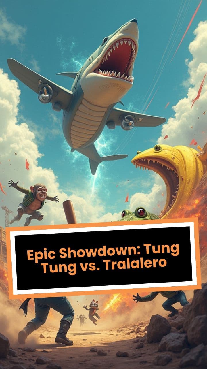 Epic Showdown: Tung Tung vs. Tralalero