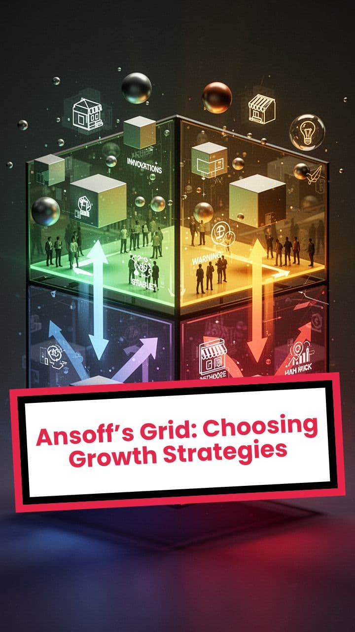 Ansoff’s Grid: Choosing Growth Strategies