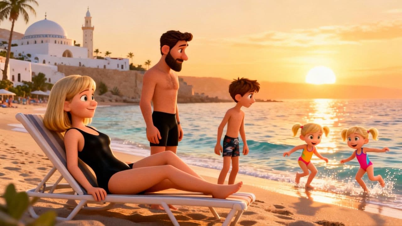 # 7195-Tunisian Sunset