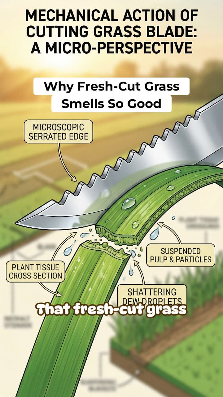 Why Fresh-Cut Grass Smells So Good