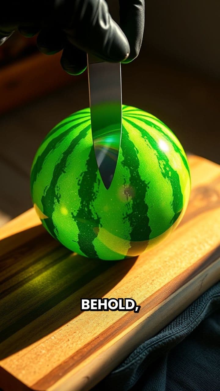 Glass Watermelon Macro