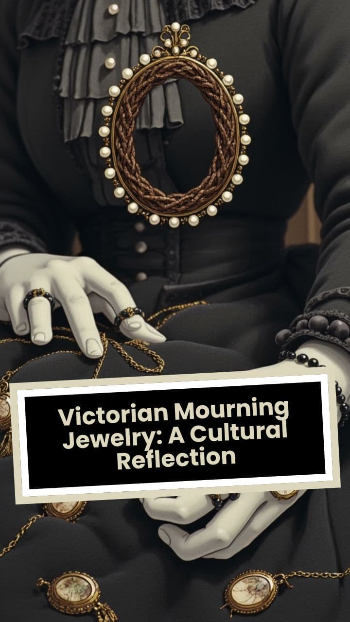 Victorian Mourning Jewelry: A Cultural Reflection