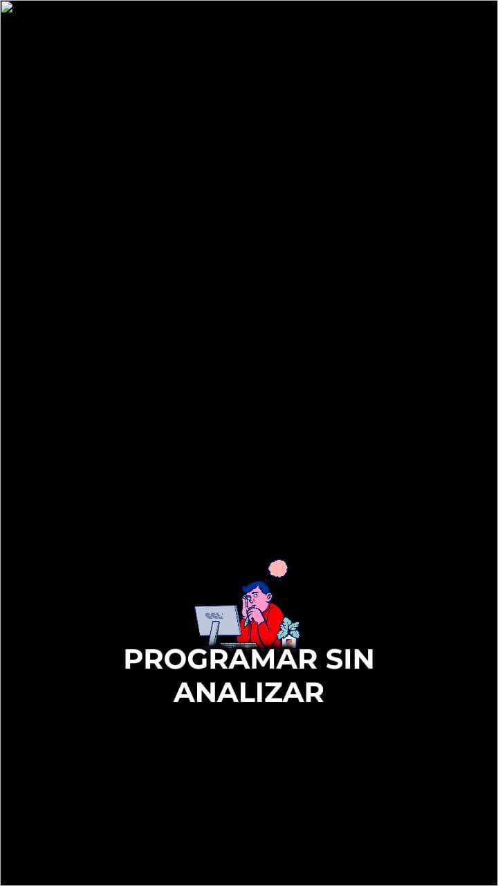 Análisis previo a la programación efectiva
