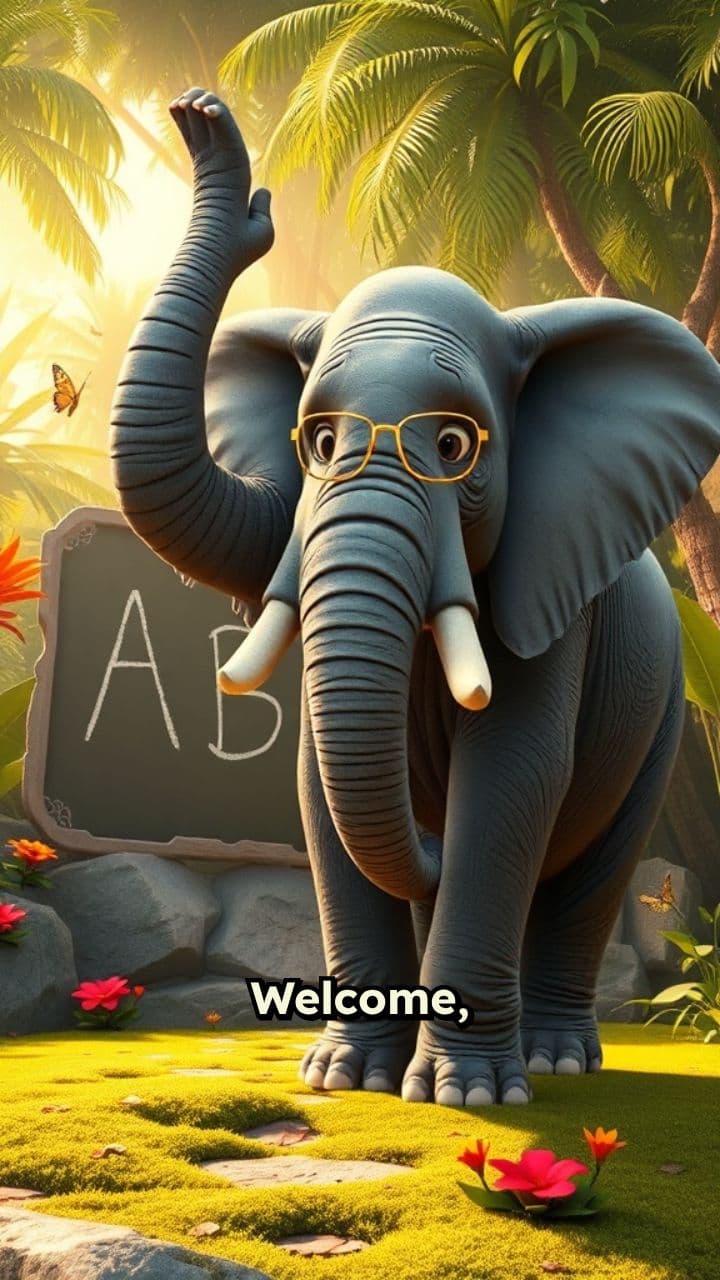 Professor Barnaby's Jungle Alphabet