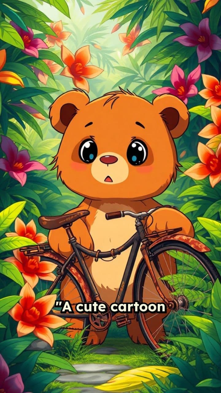 Curious Bear and the Rusty Bike
