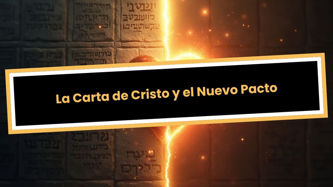 La Carta de Cristo y el Nuevo Pacto