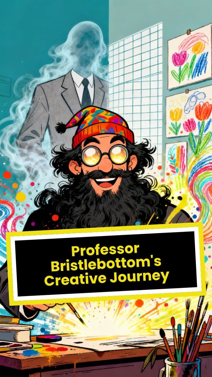 Professor Bristlebottom's Creative Journey