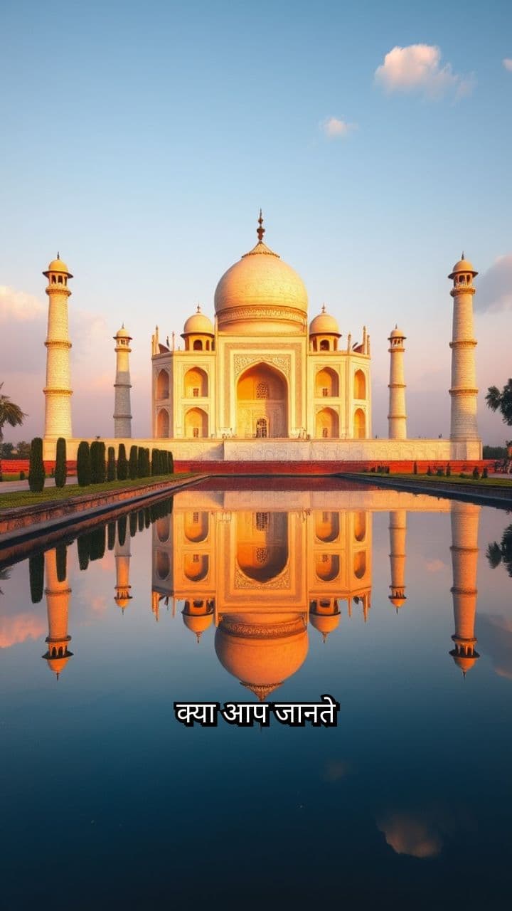 ताजमहल के 4 अद्भुत तथ्य