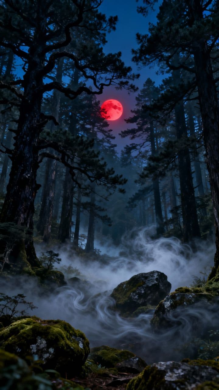 고독한 늑대의 보라빛 바다