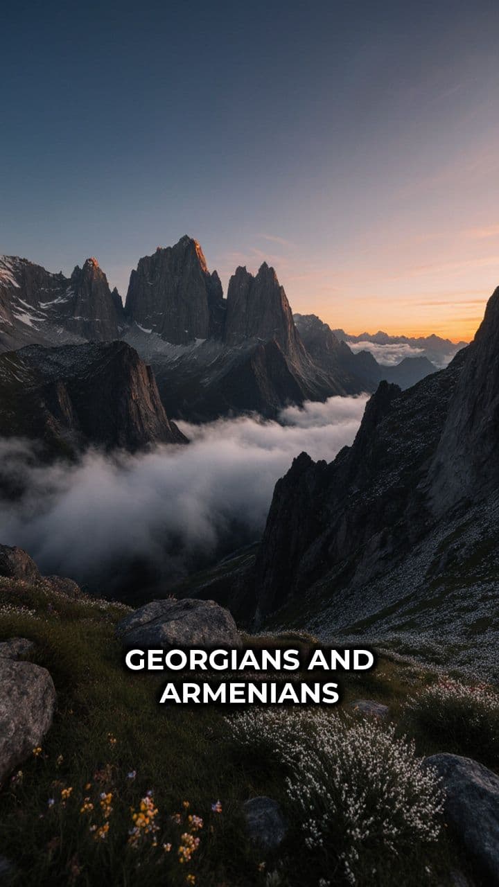 Two Caucasus Peoples, Different Survival Codes