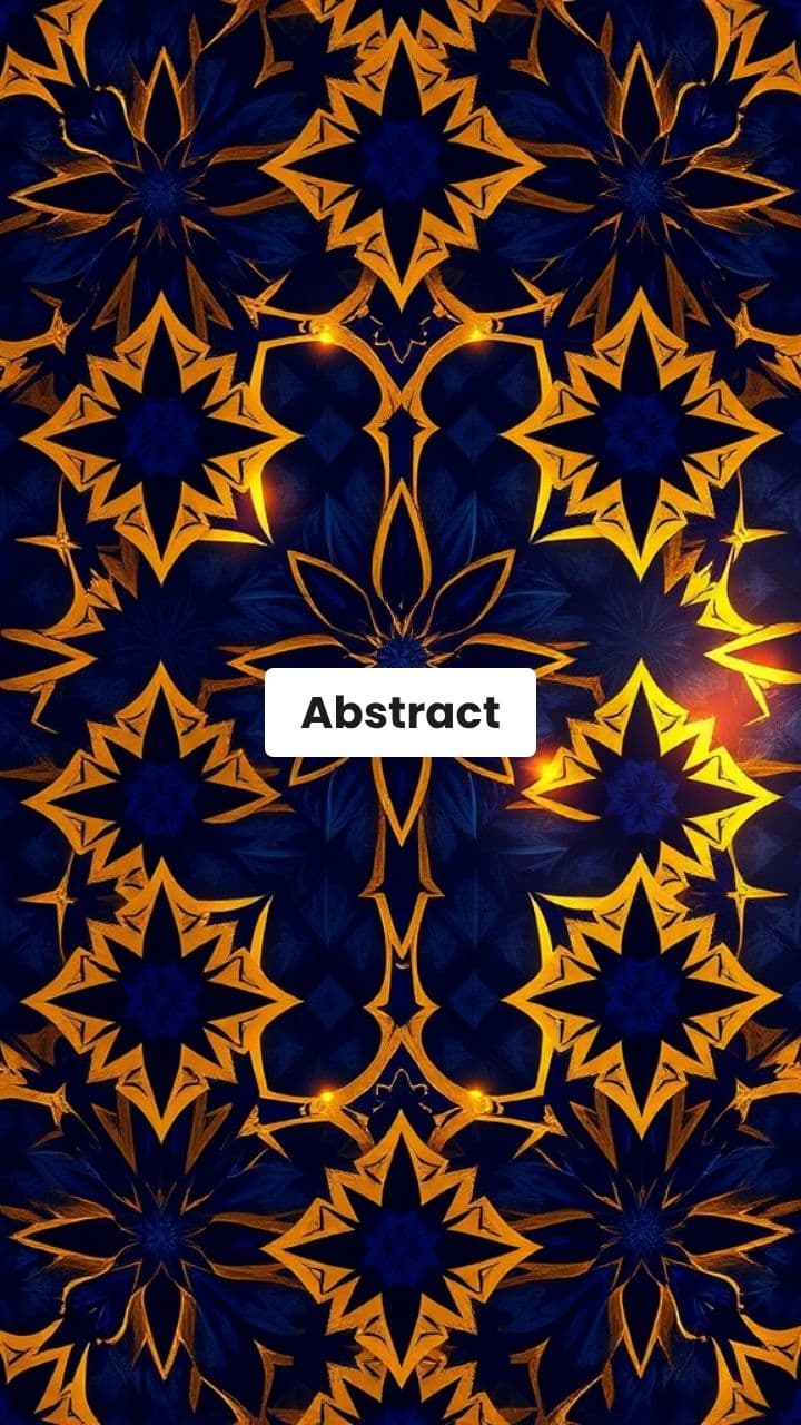 خلفية هندسية إسلامية متحركة