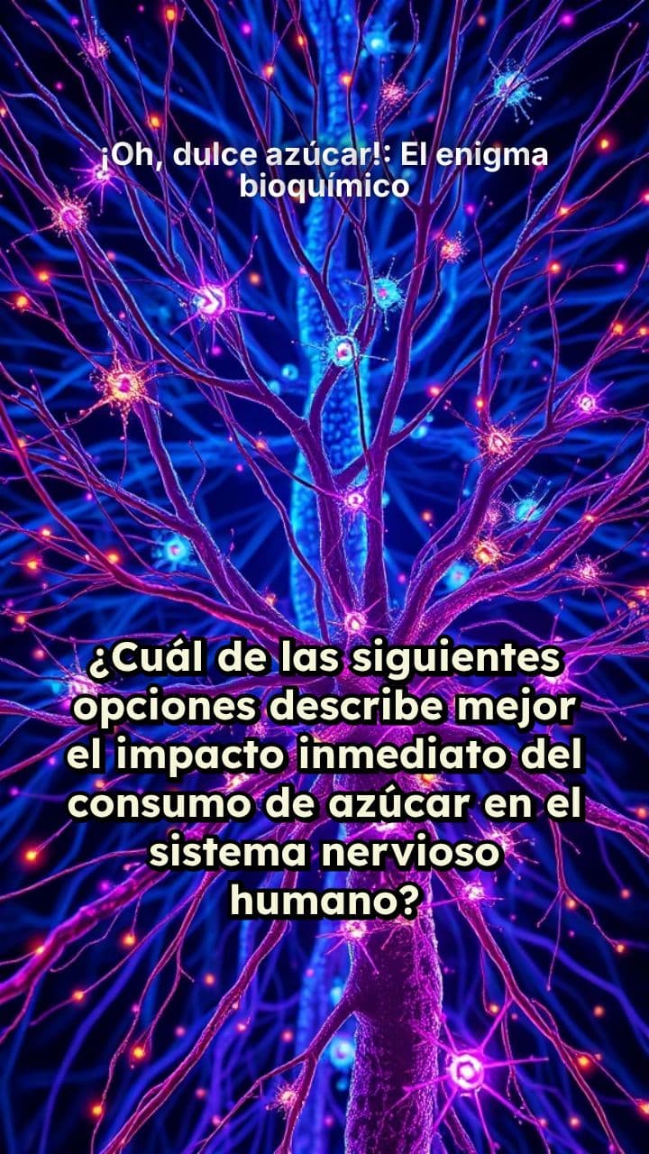 ¡Oh, dulce azúcar!: El enigma bioquímico