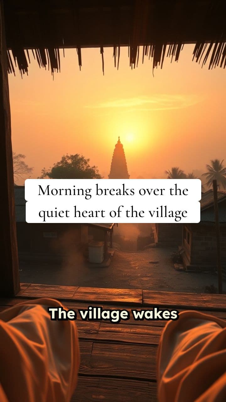 Sunrise in the Village