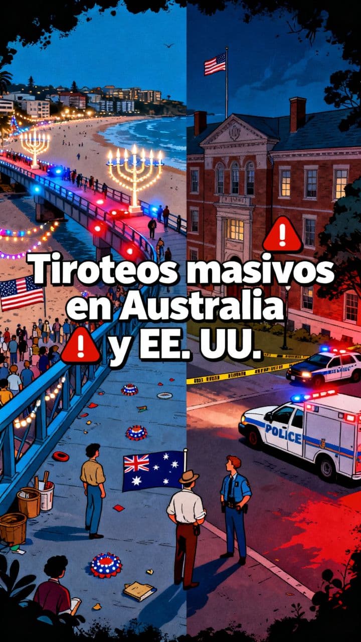 Tiroteos masivos en Australia y EE. UU.