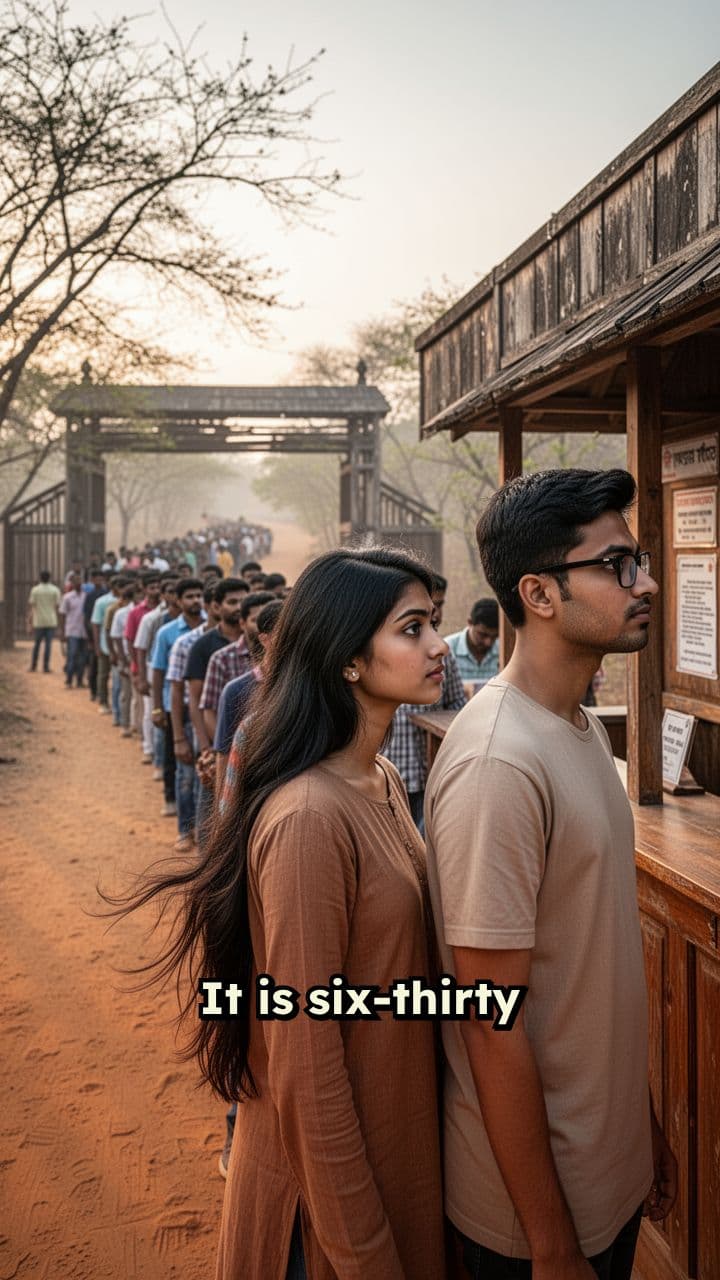 Encounter at Gir Sanctuary