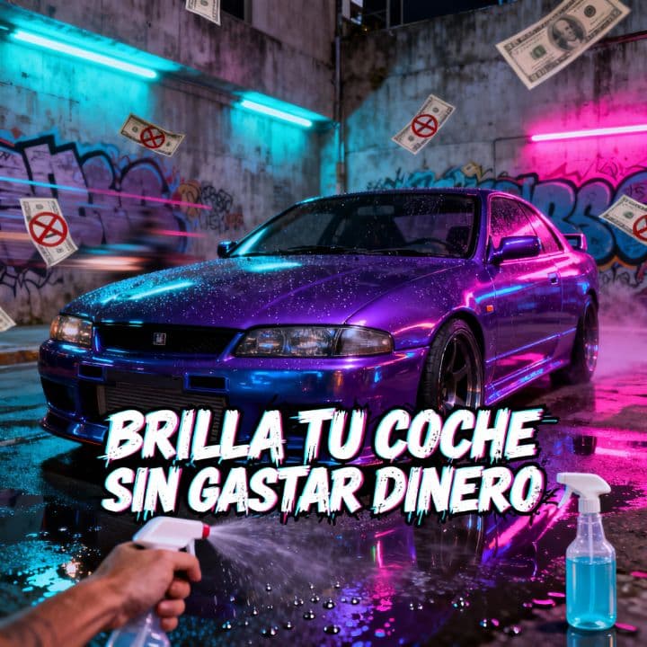 Brilla tu coche sin gastar dinero