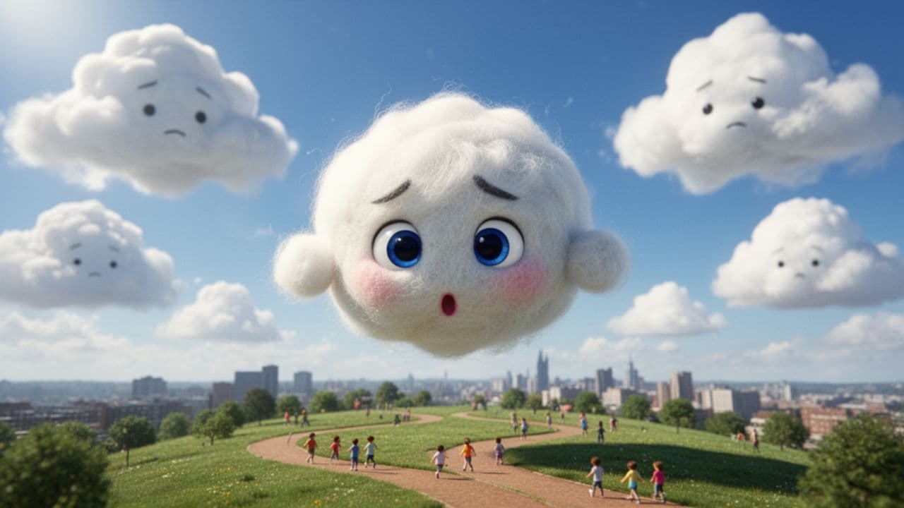 Puffo the Running Cloud