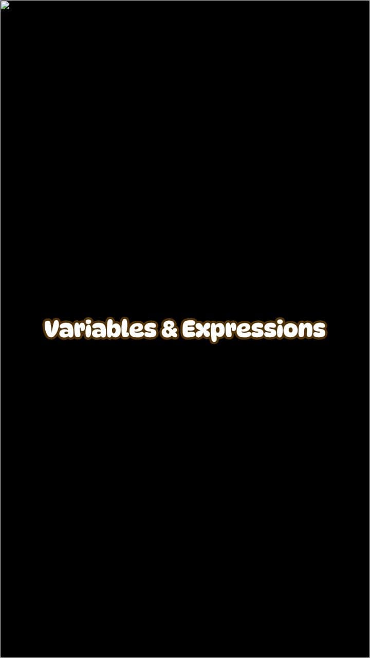 Understanding Variables and Expressions