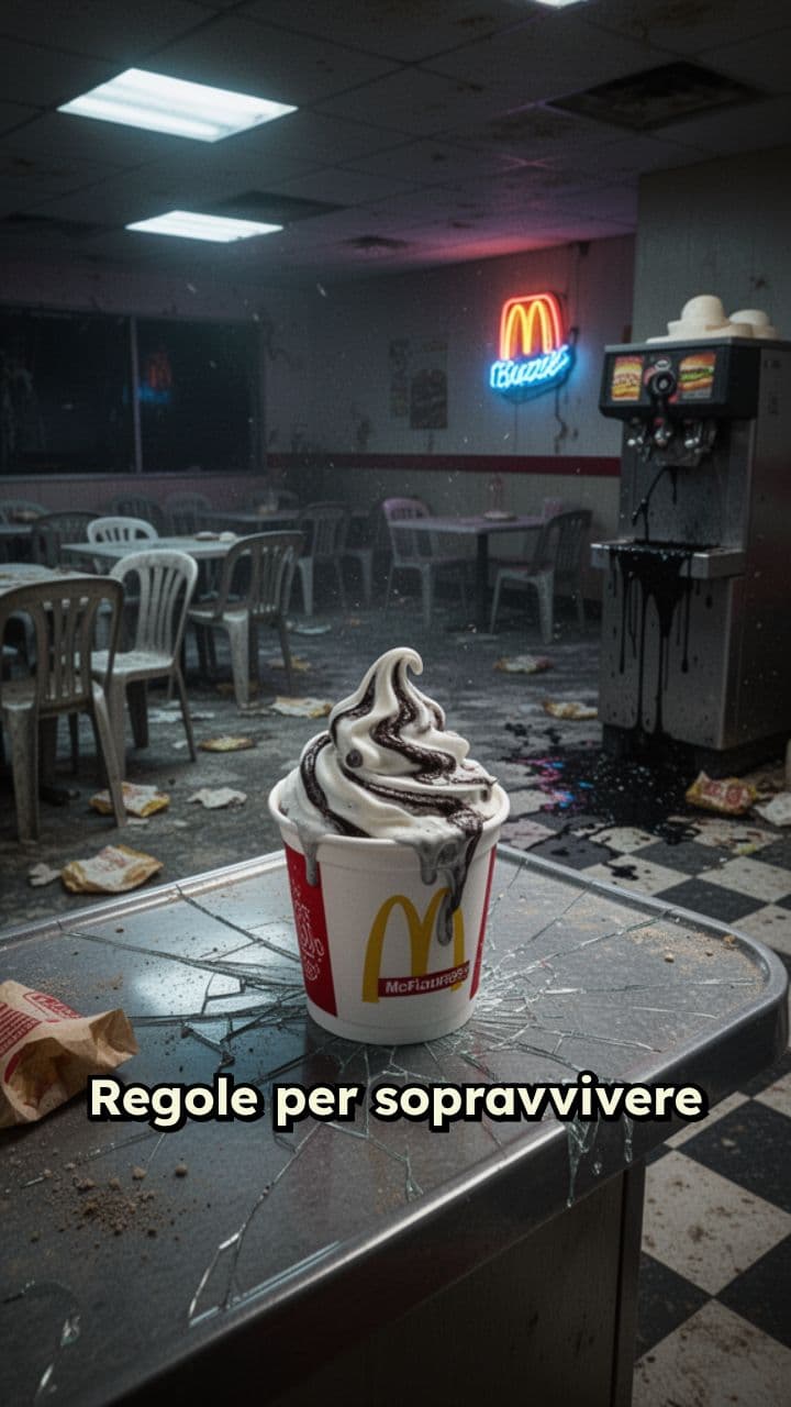 Regole horror nel McDonald's abbandonato