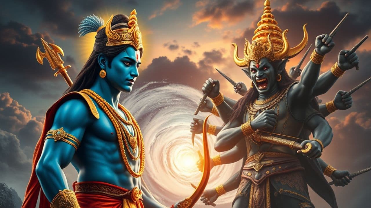 राम और रावण का महायुद्ध