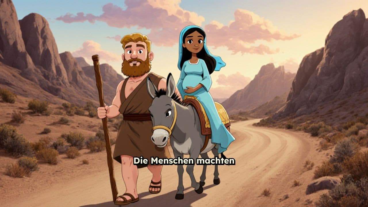 Die Unterkunft in Bethlehem