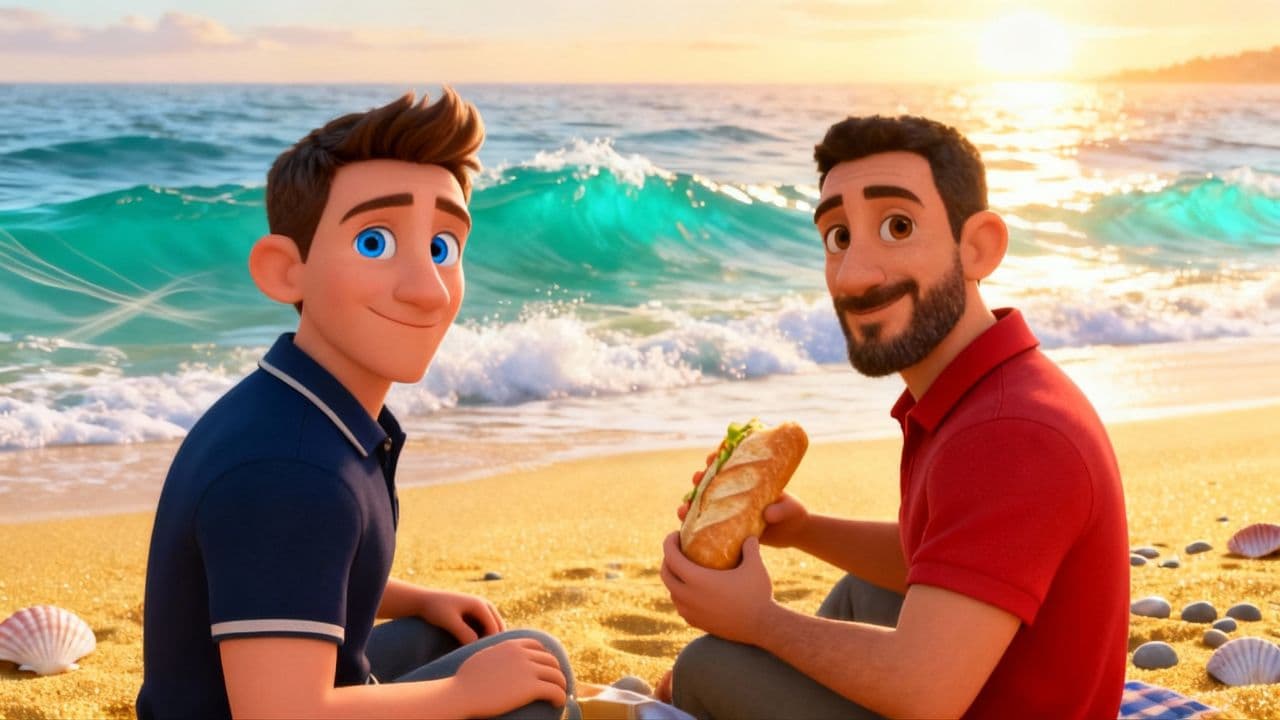 # 7045 Chris and Michel: A Romantic Journey