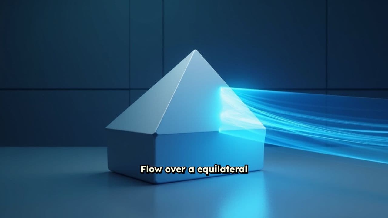 Wake Patterns of Rotating Equilateral Cylinder