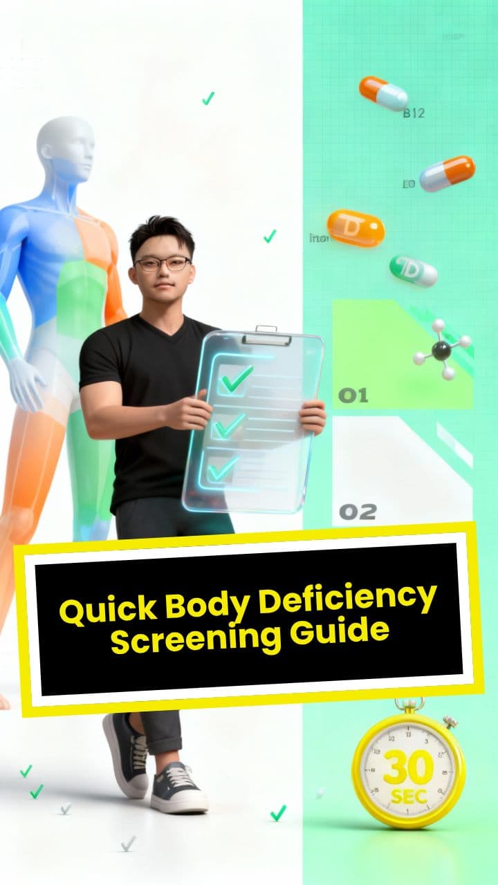 Quick Body Deficiency Screening Guide