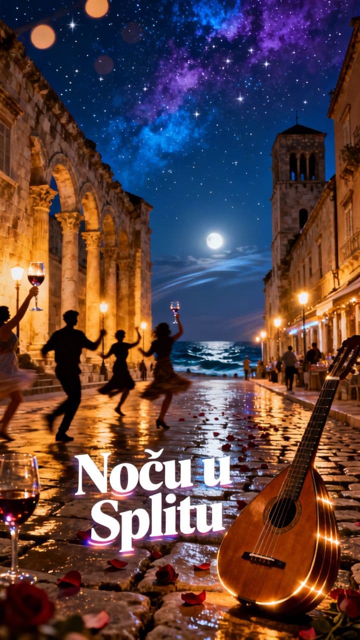 Noću u Splitu