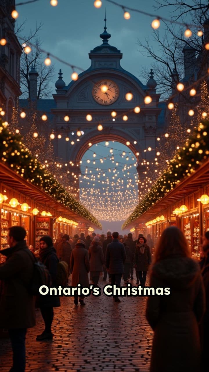 Ontario's Enchanting Christmas Markets