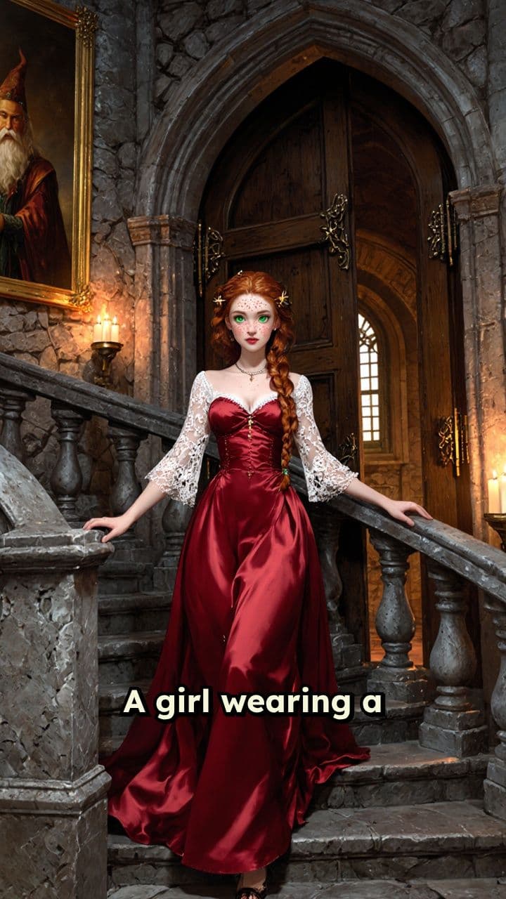 Mesmerized at the Staircase Dance