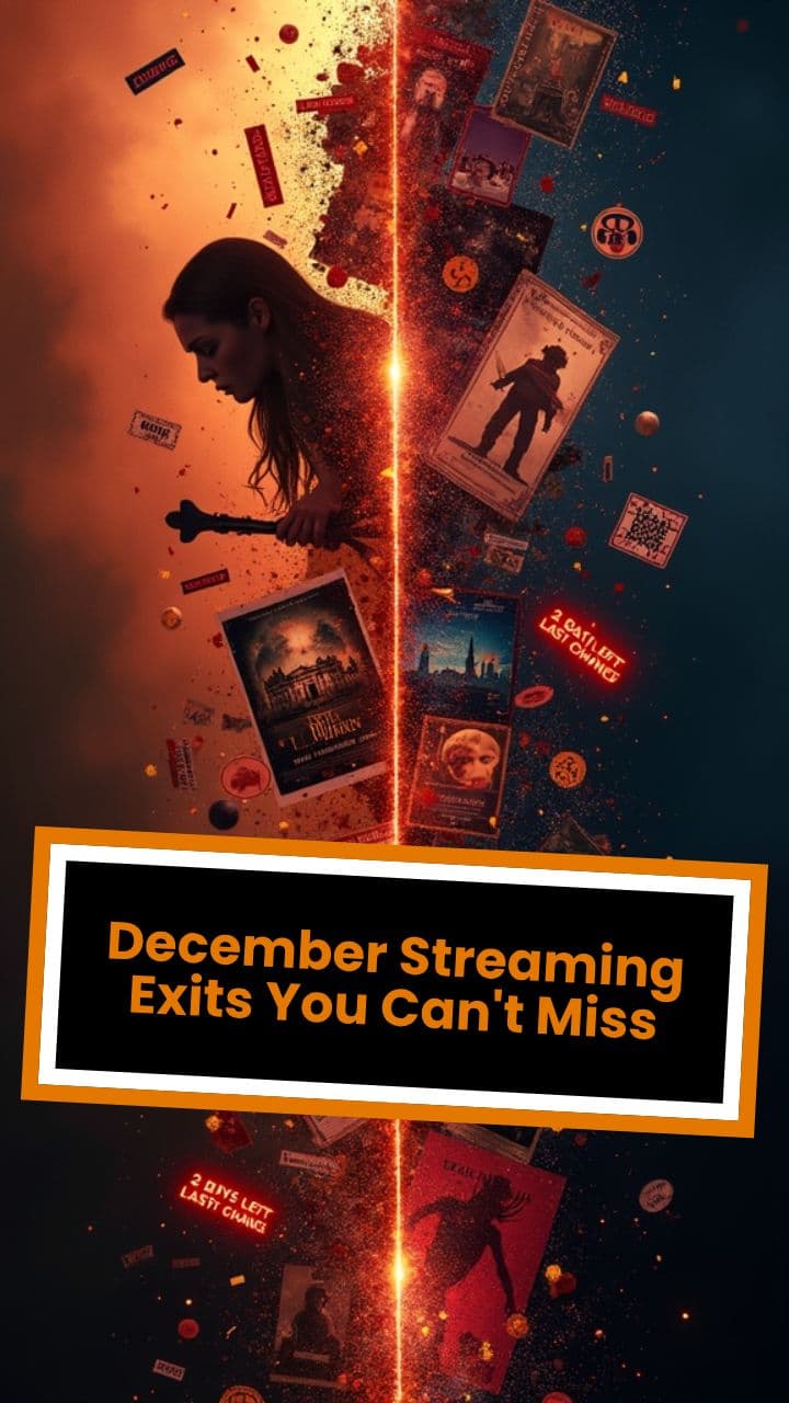 December Streaming Exits You Can't Miss