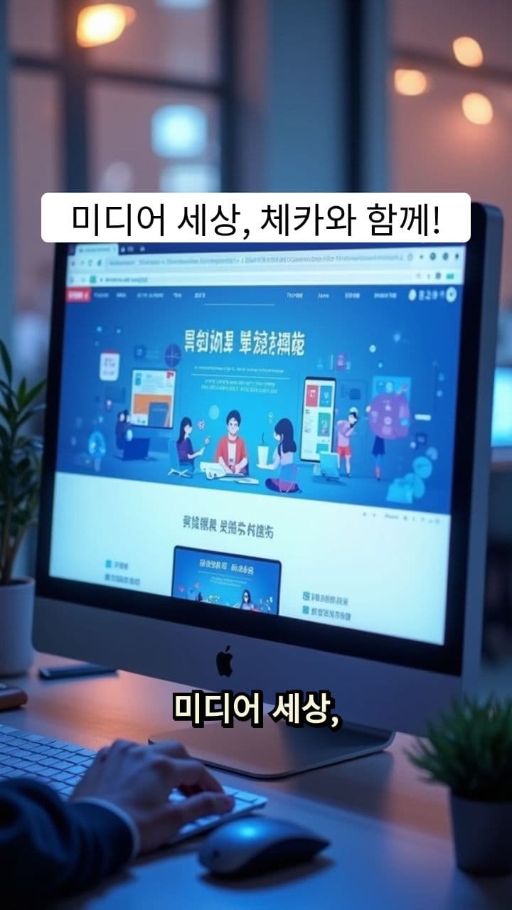 체카와 함께하는 충북시청자미디어센터 활용법