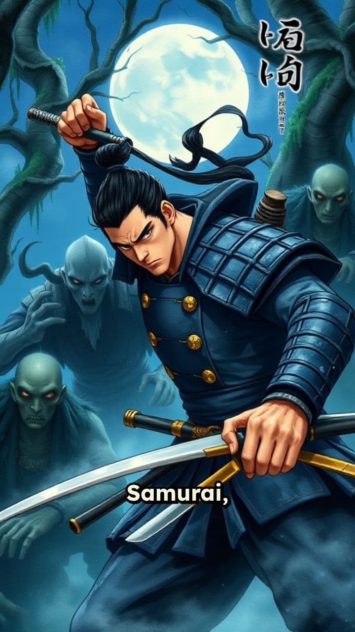 Samurai's Battle Against Evil