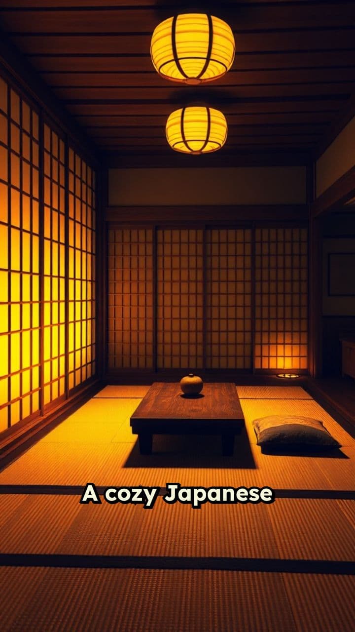 Dreamy Japanese Night Ambiance